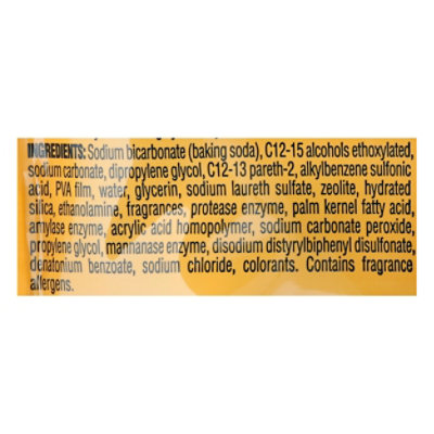 ARM & HAMMER Laundry Detergent Odor Blasters Triple Chamber Pouch - 40 Count - Image 4