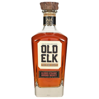 Old Elk Blended Aged Straight Bourbon Whiskey - 750 Ml