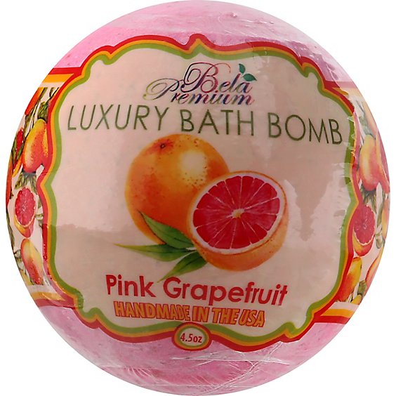 Bela Pink Grapefruit Bath Bombs - 4.5 Oz