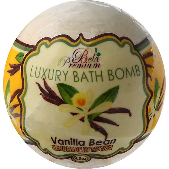 Bela Vanilla Bean Bath Bombs - 4.50 Oz