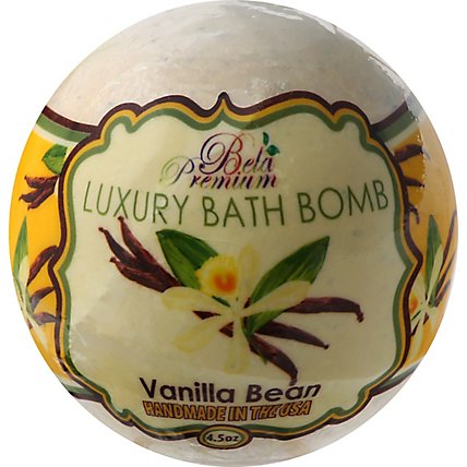 Bela Vanilla Bean Bath Bombs - 4.50 Oz - Image 1