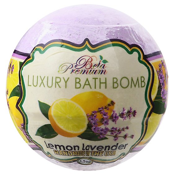 Bela Lemon Lavender Bath Bombs - 4.5 Oz