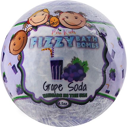 Bela Grape Soda Kids Bath Bombs - 4.5 Oz - Image 1