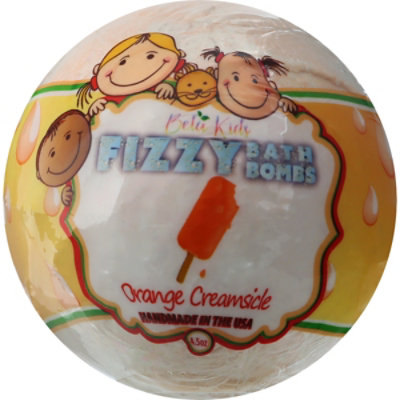 Bela Orange Creamsicle Kids Bath Bombs - 4.5 Oz