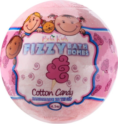 Bela Pink Cotton Candy Kids Bath Bombs - 4.5 Oz - Image 2