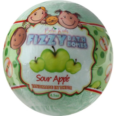 Bela Sour Apple Kids Bath Bombs - 4.5 Oz