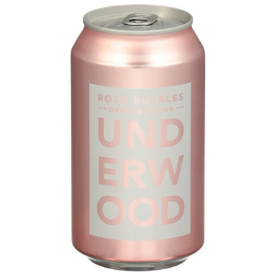 Underwood Sparkling Rose Bubbles Cans Wine - 375 Ml