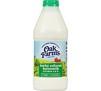 Oak Farms 1% Lowfat Cultured Buttermilk - 1 Quart