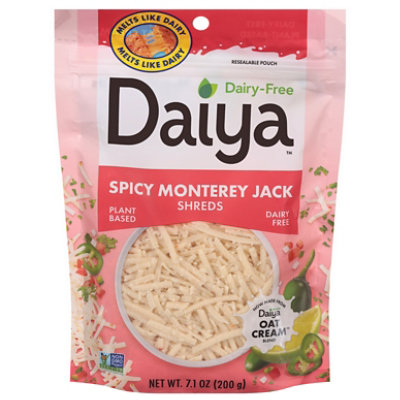 Daiya Dairy Free Cutting Board Spicy Monterey Jack Style Vegan Cheese Shreds - 7.1 Oz - Image 3