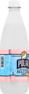 Polar Seltzer Grapefruit Ruby Red - 20 Fl. Oz. - Image 6