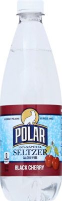 Polar Seltzer Black Cherry - 20 Fl. Oz. - Image 2