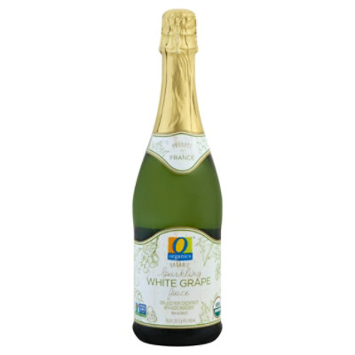 O Organics Organic Juice Sparkling White Grape - 25.4 Fl. Oz.