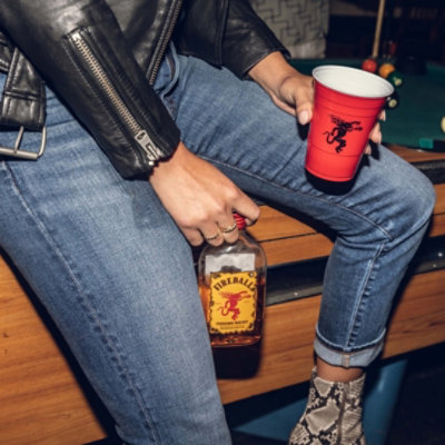 Fireball Hot Cinnamon Blended Whiskey 66 Proof Plastic Bottles - 10-50 Ml - Image 3