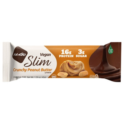 Nugo Protein Bar Vegan Crunchy Peanut Butter Wrapper - 1.59 Oz - andronicos