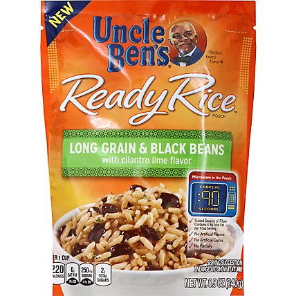 Uncle Bens Ready Rice Ready Rice Long Grain Black Bean With Cilantro - 8.5 Oz - Image 2