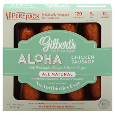 Gilberts Chicken Sausage Aloha - 10 Oz - Image 3