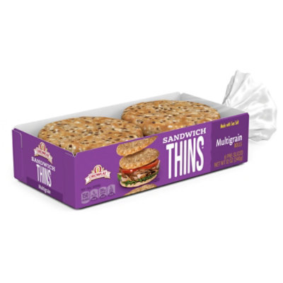 Oroweat Multigrain Sandwich Thins - 12 Oz - Image 4