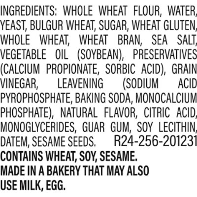 Oroweat 100% Whole Wheat Sandwich Thins - 12 Oz - Image 2