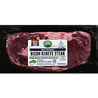 Open Nature Bison Steak Ribeye Boneless - 10 Oz - Image 2