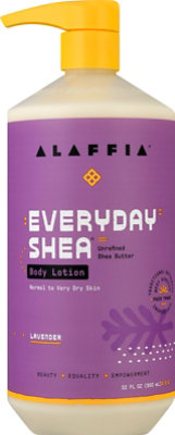 Alaffia Body Lotion Evrydy Lavndr - 32 Fl. Oz. - Image 2