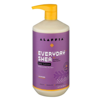 Alaffia Body Lotion Evrydy Lavndr - 32 Fl. Oz. - Image 1