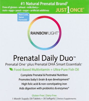 Rnbw Light Just Once Vit Multi Prenatal - 30 Count - Image 2