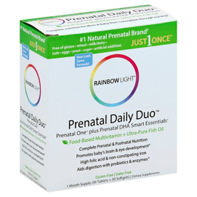 Rnbw Light Just Once Vit Multi Prenatal - 30 Count - Image 1