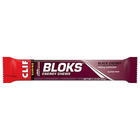 CLIF Shot Block Energy Chews Black Cherry - 2.1 Oz