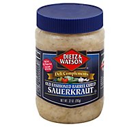 Dietz & Watson Old Fashioned Barrel Cured Sauerkraut - 32 Oz