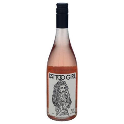 William Weaver Tattoo Girl Rose Wine - 750 Ml