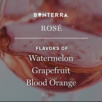 Bonterra Wine Organic Rose California - 750 Ml - Image 5