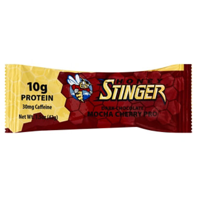 Honey Stinger Bar Prtn Dk Choc Mcha Chr - 1.5 Oz - Image 1