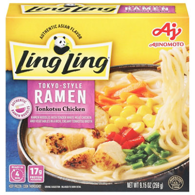 Ling Ling Tonkotsu Chicken Ramen - 9.15 Oz - Image 3