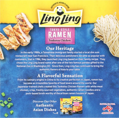 Ling Ling Tonkotsu Chicken Ramen - 9.15 Oz - Image 6