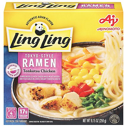 Ling Ling Tonkotsu Chicken Ramen - 9.15 Oz - Image 1