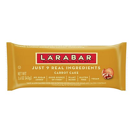 Larabar Bar Carrot Cake Fruit & Nut - 1.6 Oz - Image 3