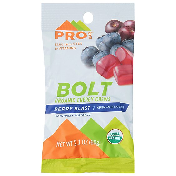 Probar Energy Chew Berry Blst Org - 2.1 Oz