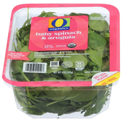 O Organics Baby Spinach And Arugula - 5 Oz - Image 3