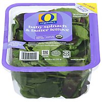 O Organics Baby Spinach And Butter Lettuce - 5 Oz - Image 3