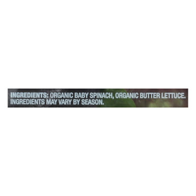 O Organics Baby Spinach And Butter Lettuce - 5 Oz - Image 3