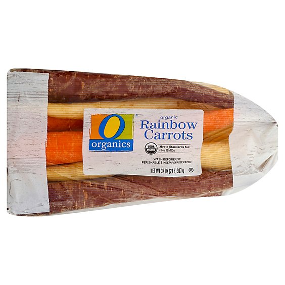O Organics Carrots Rainbow - 2 Lb
