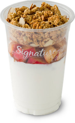 Fresh Cut Yogurt Parfait Vanilla With Apple And Cinnamon Sugar - 12 Oz (560 Cal) - Image 1