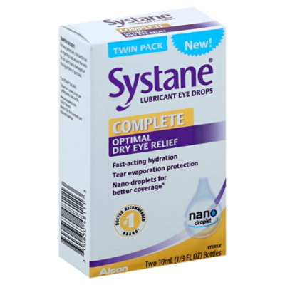 Systane Complete Lubricant Eye Drops - .66 Fl. Oz. - Image 1