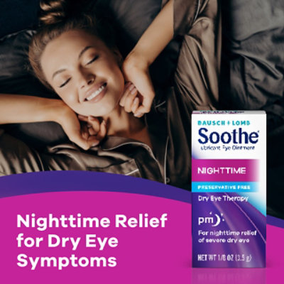 Soothe Nighttime Severe Dry Eye Moisturizing Ointment - 1.8 Oz - Image 3