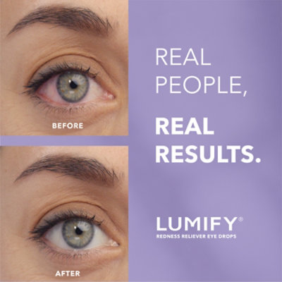 LUMIFY Redness Reliever Eye Drops Brimonidine Tartrate Ophthalmic Solution 0.025% - 0.25 Fl. Oz. - Image 1