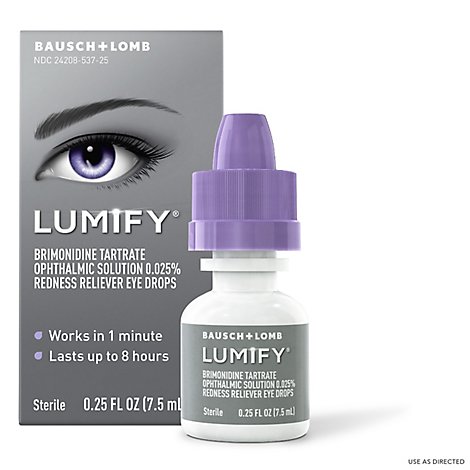 Bausch + Lomb Lumify 7.5ml Trade - 0.25 Fl. Oz.