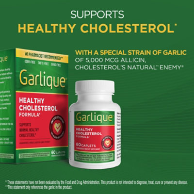 Garlique Odor Free Caplets - 60 Count - Image 3