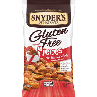 Snyder's of Hanover Gluten Free Hot Buffalo Wing Pretzel Pieces - 7 Oz - Image 1