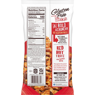 Snyder's of Hanover Gluten Free Hot Buffalo Wing Pretzel Pieces - 7 Oz - Image 5