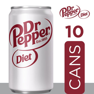 Dr Pepper Diet Soda Cans - 10-7.5 Fl. Oz. - Image 3